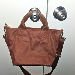 Canvelle Small Crossbody Tote, EUC